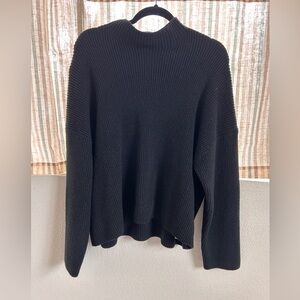 Abercrombie & Fitch Black Turtleneck Sweater